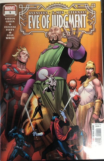 A.X.E.: Eve of Judgment (2022) (2022), raw, ungraded comic book — front cover