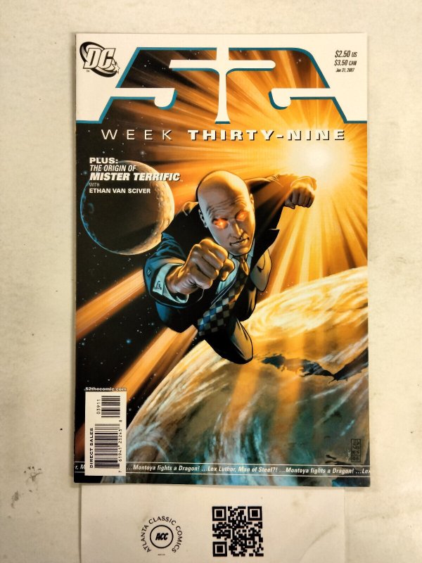 52 #39 (DC Comics), raw comic book in NM condition — front cover