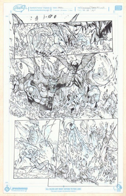 Extraordinary X-Men #3, raw, ungraded comic book — front cover