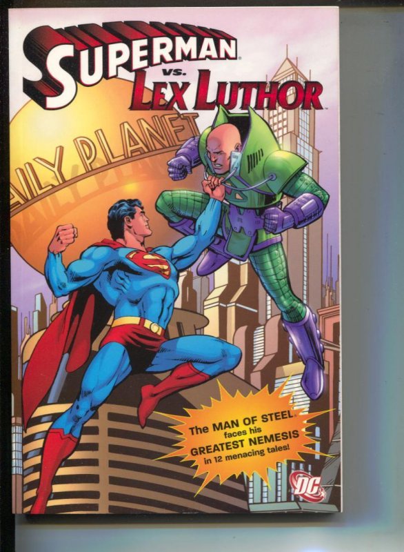 Superman vs. Lex Luthor-Jeph Loeb-TPB-trade, raw, ungraded comic book — front cover