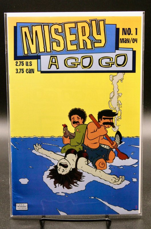 Misery a Go Go #1 (2004), raw, ungraded comic book — front cover