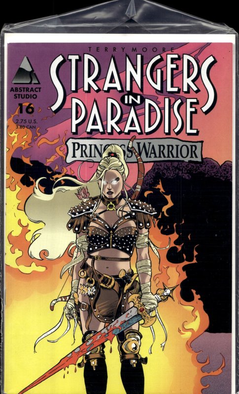 Terry Moore's Strangers in Paradise #57 (Abstract Studio, 2003), raw, ungraded comic book — front cover
