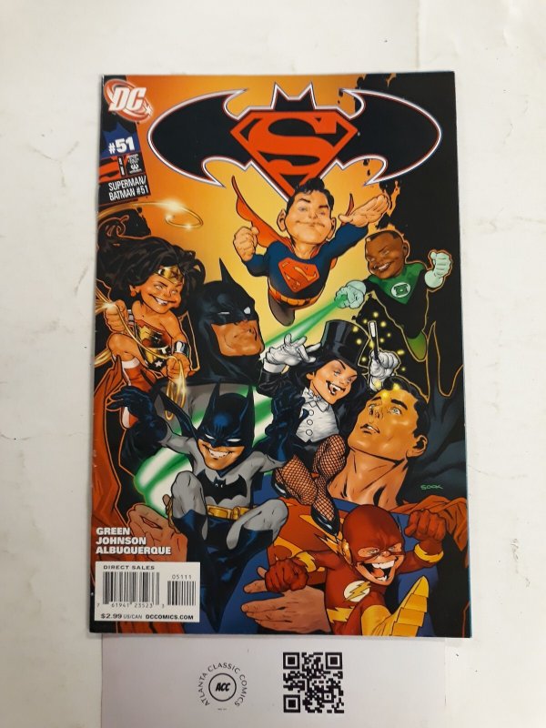 Superman Batman #51 (DC Comics), raw comic book in VF condition — front cover