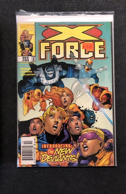 X-Force #84 (Marvel Comics, 1998), raw, ungraded comic book — front cover