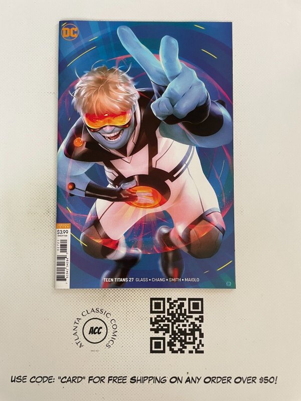 Teen Titans #27 (DC Comics), raw comic book in NM condition — front cover