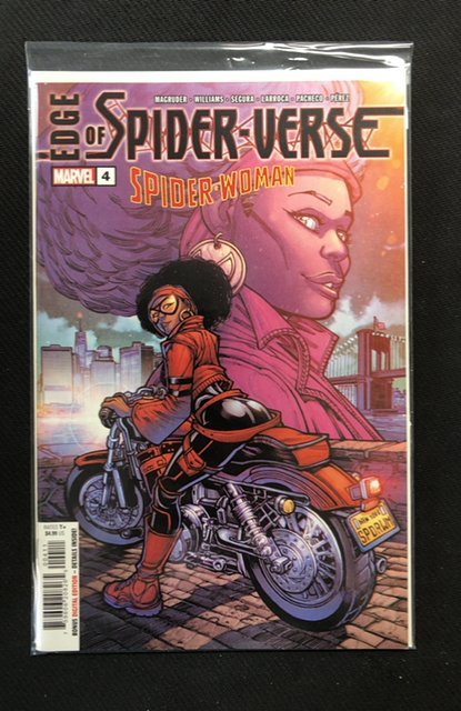 Edge of Spider-Verse #4 (Marvel Comics, 2024), raw, ungraded comic book — front cover