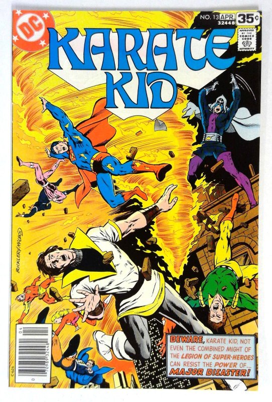 Karate Kid #13 (DC Comics, 1978), raw comic book in NM- condition — front cover