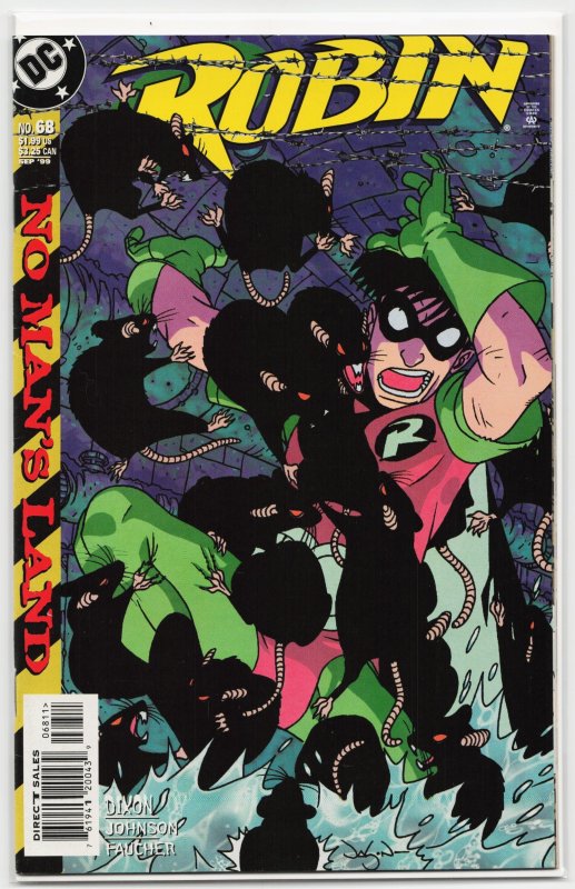 Robin #68 (DC Comics, 1999), raw, ungraded comic book — front cover