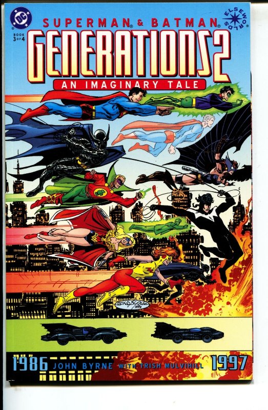 Superman & Batman: Generations 2 #3, raw, ungraded comic book — front cover