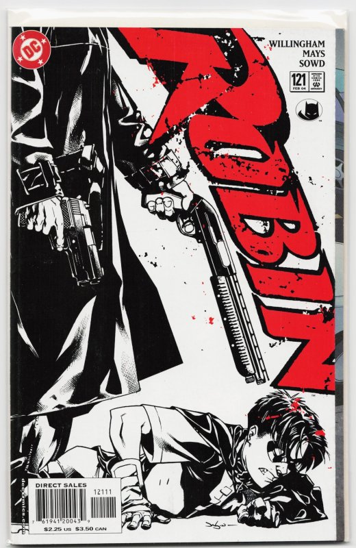 Robin #121 (DC Comics, 2004), raw, ungraded comic book — front cover