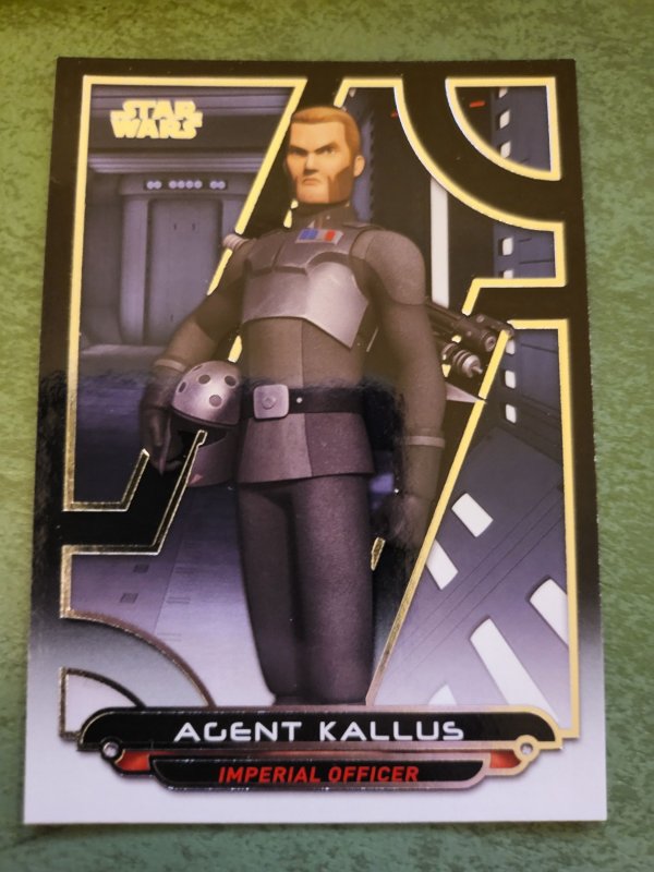 2018 Star Wars Galactic Files #REB-8 Agent Kallus (2018), raw, ungraded comic book — front cover