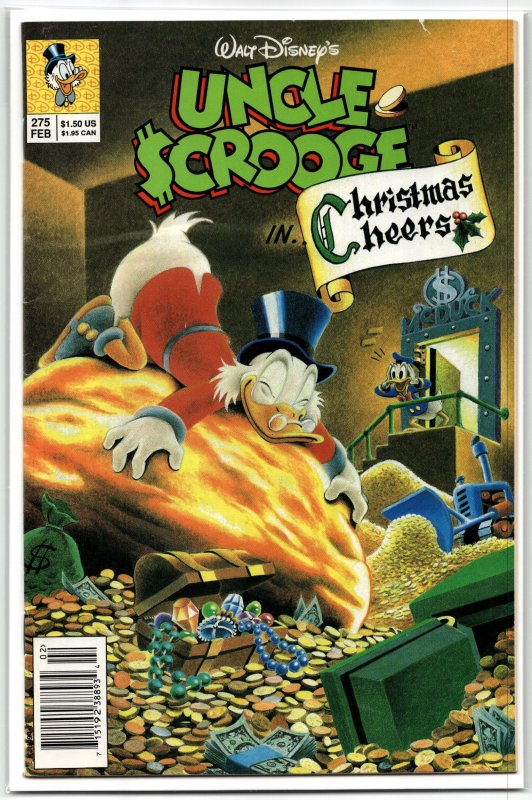 Uncle Scrooge #275 (1993), raw, ungraded comic book — front cover