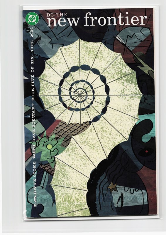 DC: The New Frontier #5 (DC Comics, 2004), raw, ungraded comic book — front cover