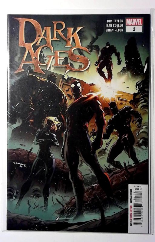 Dark Ages #1 (Marvel Comics, 2021), raw, ungraded comic book — front cover