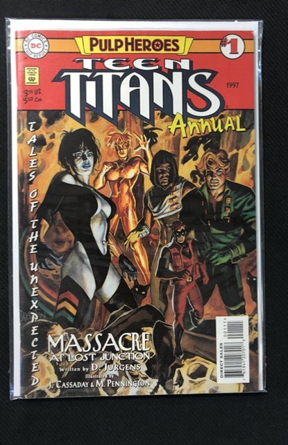 Teen Titans Annual (1997) (1997), raw, ungraded comic book — front cover