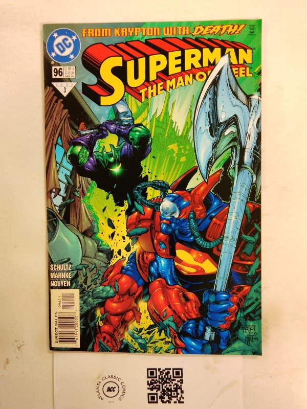 Superman the Man of Steel #96 (DC Comics), raw comic book in NM condition — front cover