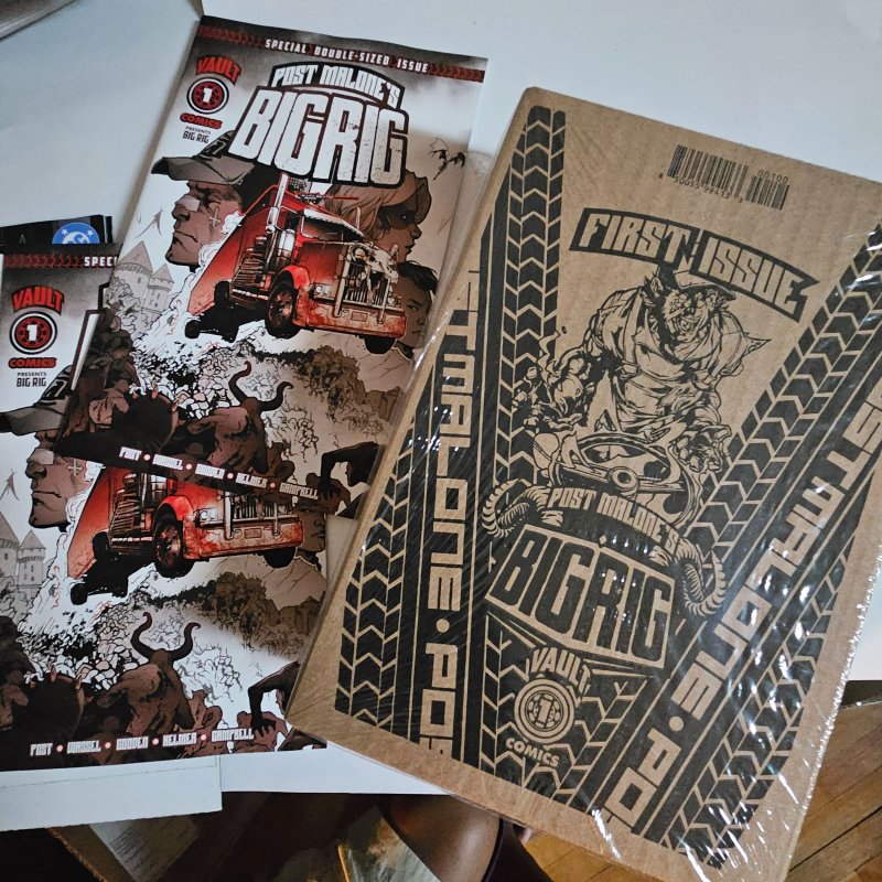 Big Rig #1 (2025), raw, ungraded comic book — front cover