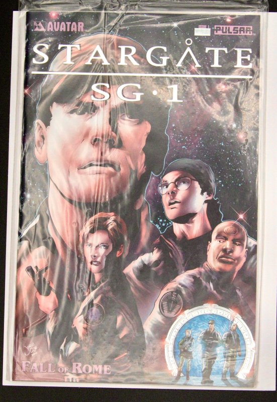 Stargate SG-1: Fall of Rome #1, raw comic book in NM condition — front cover