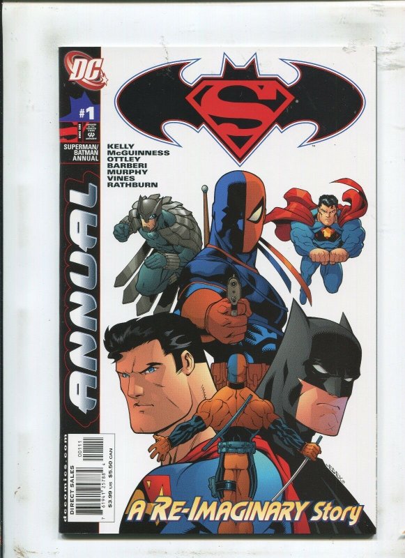 Superman/batman Annual #1 (2006), raw comic book in 9.2 condition — front cover