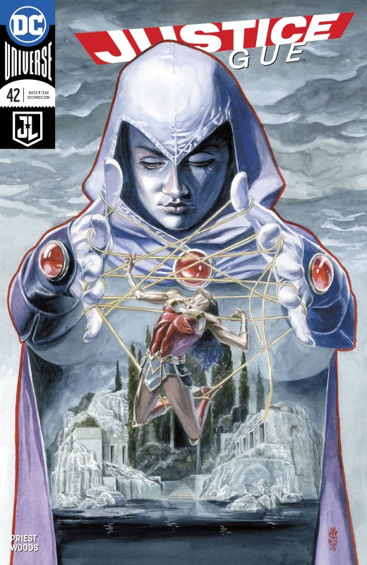 Justice League #42 (DC Comics, 2018), raw, ungraded comic book — front cover