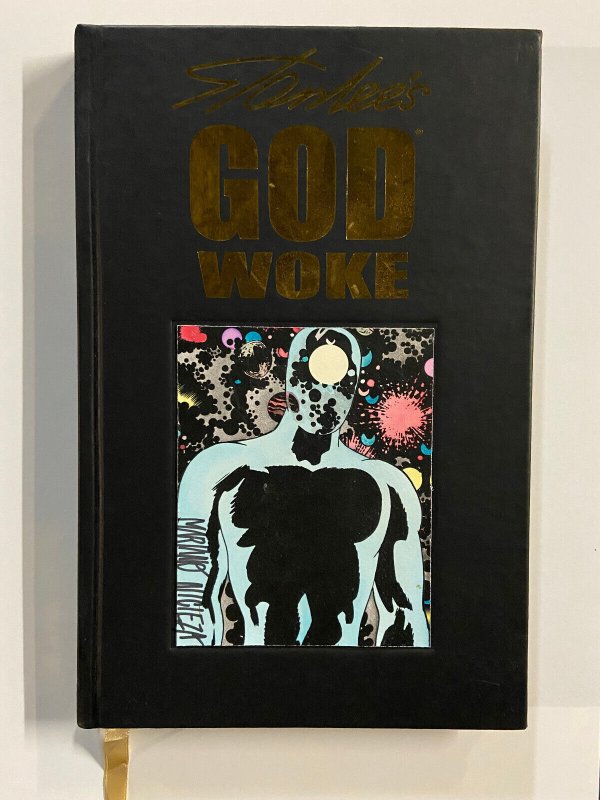 God Woke Stan Lee Hardcover Signed by Mariano Nicieza Vf/nm, raw comic book in VF/NM condition — front cover