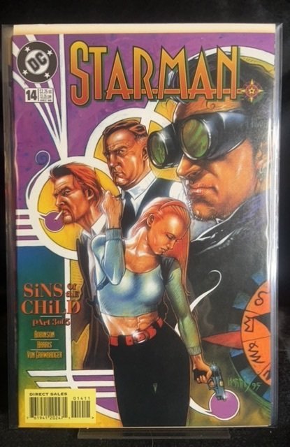 Starman #14 (DC Comics, 1995), raw, ungraded comic book — front cover
