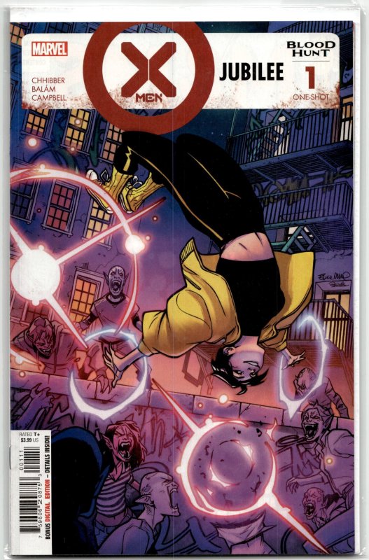 X-Men: Blood Hunt - Jubilee (2024) Jubilee (Marvel Comics, 2024), raw, ungraded comic book — front cover