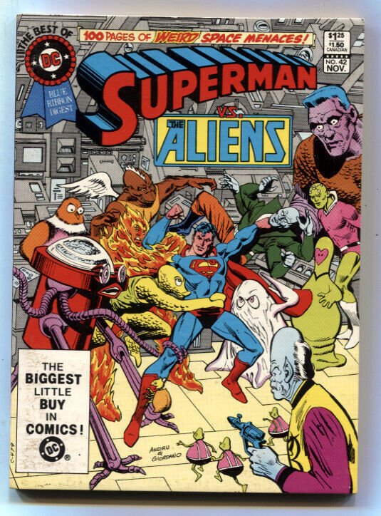 The Best of DC Digest #42 (1983), raw, ungraded comic book — front cover
