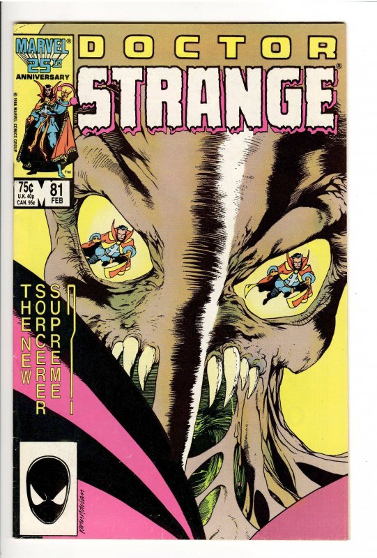 DR. Strange 81;VF+ 8.5 1st Rintrah;last Iss.low Print;in Film;super HOT!! (Marvel Comics, 1995), raw comic book in VF+ 8.5 condition — front cover