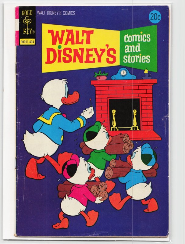 Walt Disney's Comics and Stories #403 (Gold Key, 1974), raw, ungraded comic book — front cover