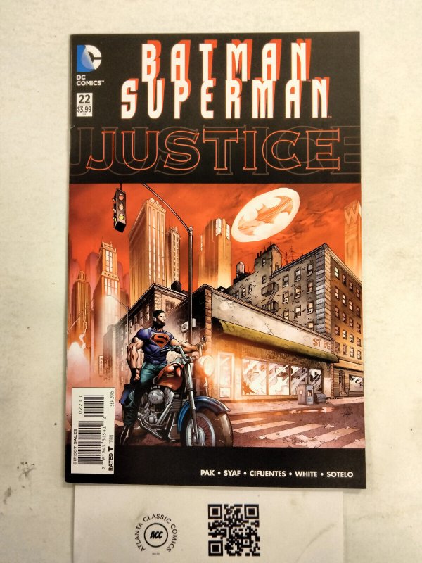 Batman Superman #22 (DC Comics), raw comic book in NM condition — front cover