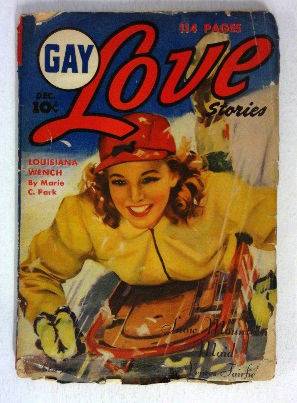 Gay Love Stories #1 (1942), raw, ungraded comic book — front cover