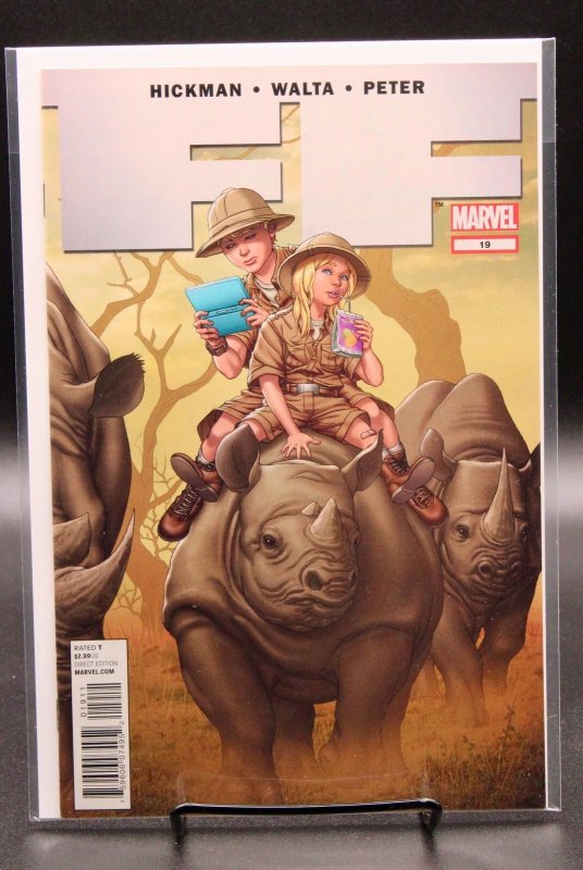 FF #19 (Marvel Comics, 2012), raw, ungraded comic book — front cover