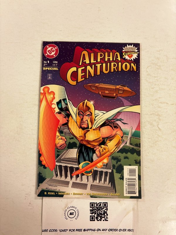 Alpha Centurion #1 (DC Comics), raw comic book in NM condition — front cover