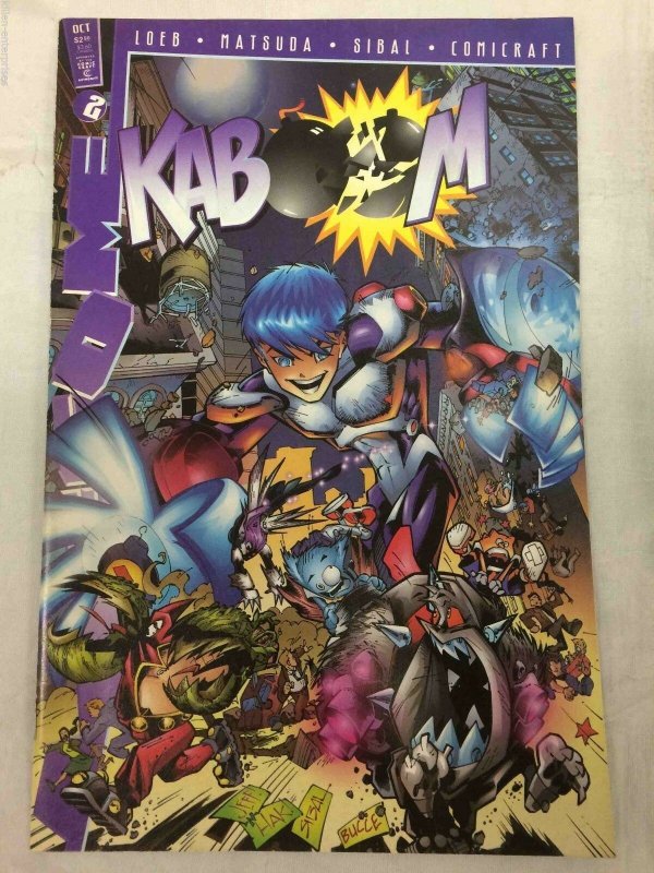 Kaboom #2 (1997), raw, ungraded comic book — front cover
