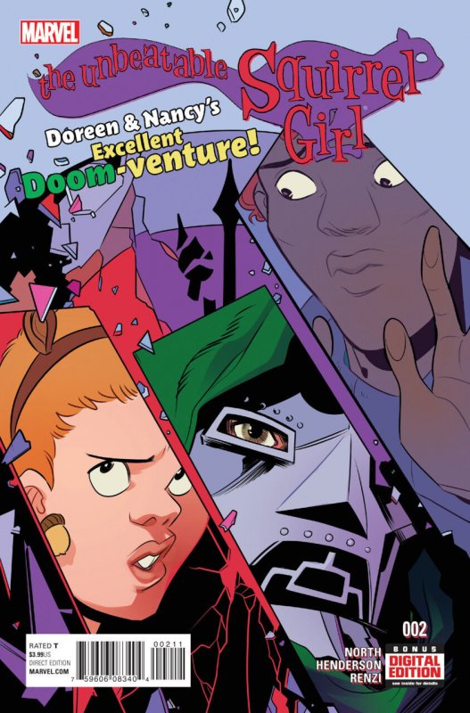 The Unbeatable Squirrel Girl #2 (2015), raw comic book in VF+ condition — front cover