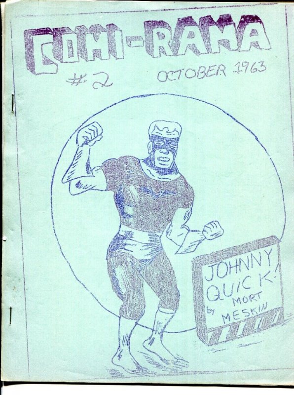 Comi-rama #2 (DC Comics, 1963), raw comic book in FN condition — front cover