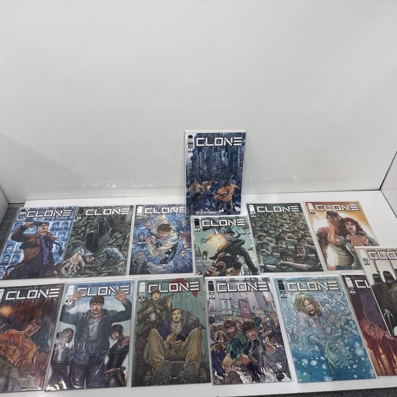Clone #1-14 Comic 2012/Image Comics/ High Grade (Image Comics, 2012), raw, ungraded comic book — front cover