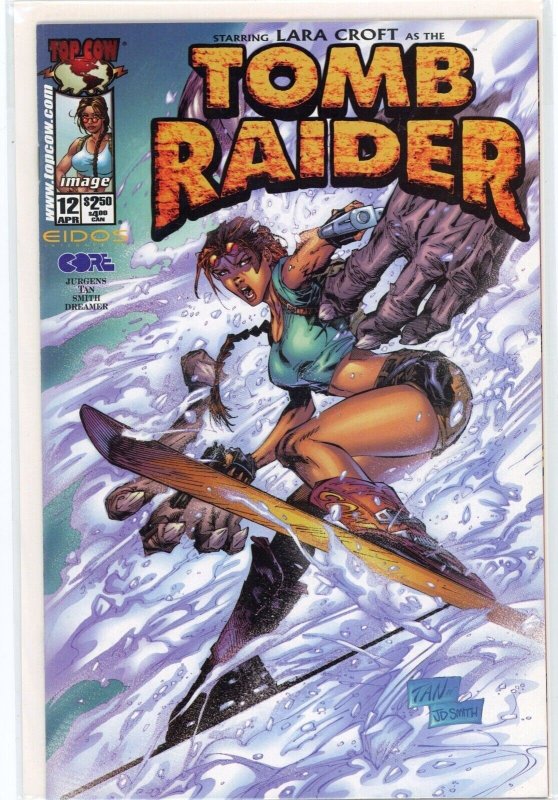 Tomb Raider #12 (Dark Horse Comics, 2001), raw comic book in NM 9.4 condition — front cover