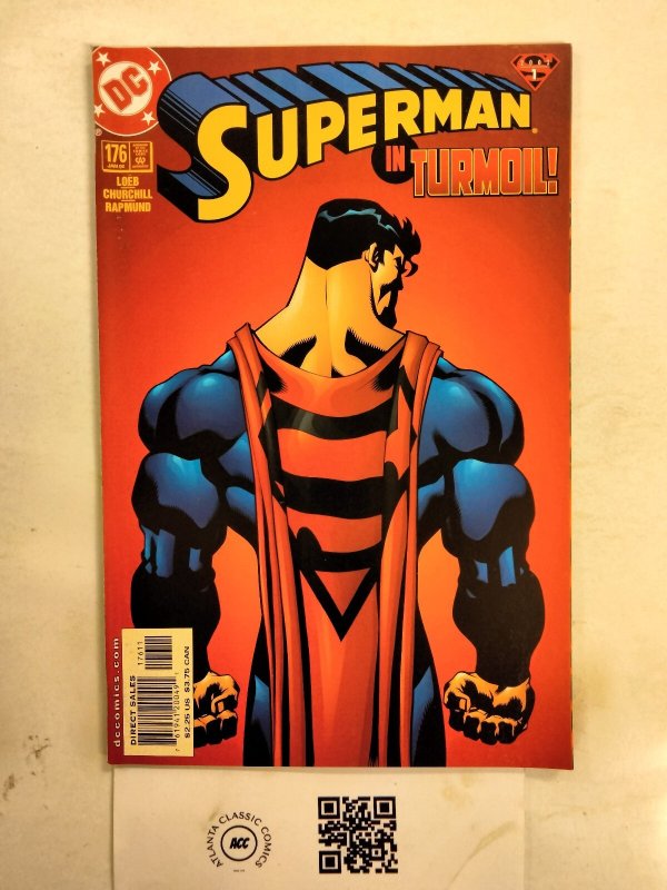 Superman #176 (DC Comics, 1965), raw comic book in NM condition — front cover