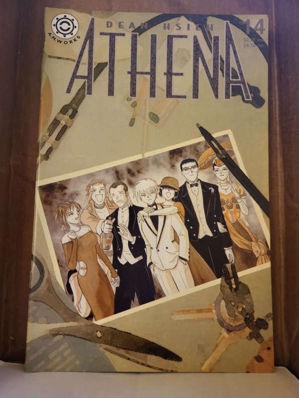 Athena #14 (1997), raw, ungraded comic book — front cover