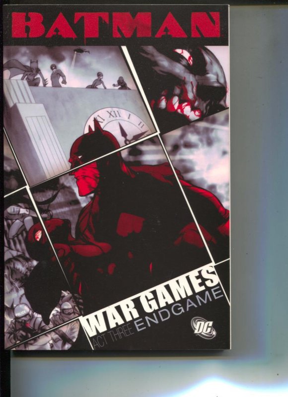 Batman: War Games Endgame Act Three-Ed Brubaker-TPB- Trade, raw, ungraded comic book — front cover