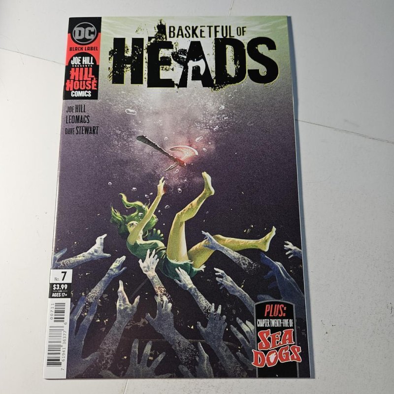 Basketful of Heads #7 (DC Comics, 2020), raw comic book in NM condition — front cover