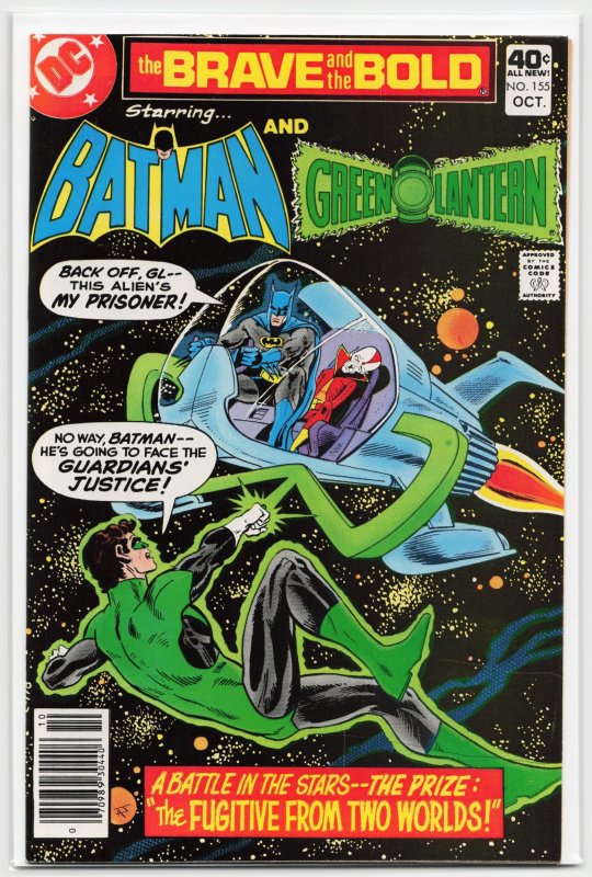 The Brave and the Bold #155 (DC Comics, 1979), raw, ungraded comic book — front cover