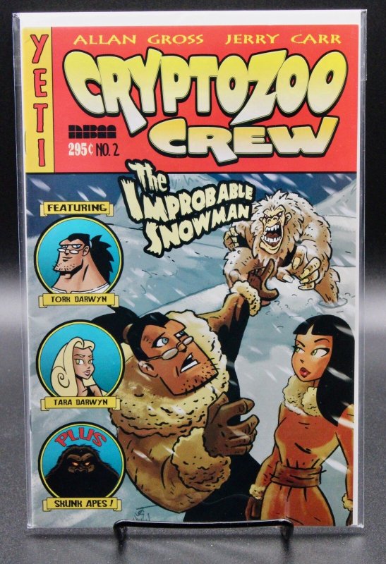 Cryptozoo Crew #2 (2005), raw comic book in NM condition — front cover