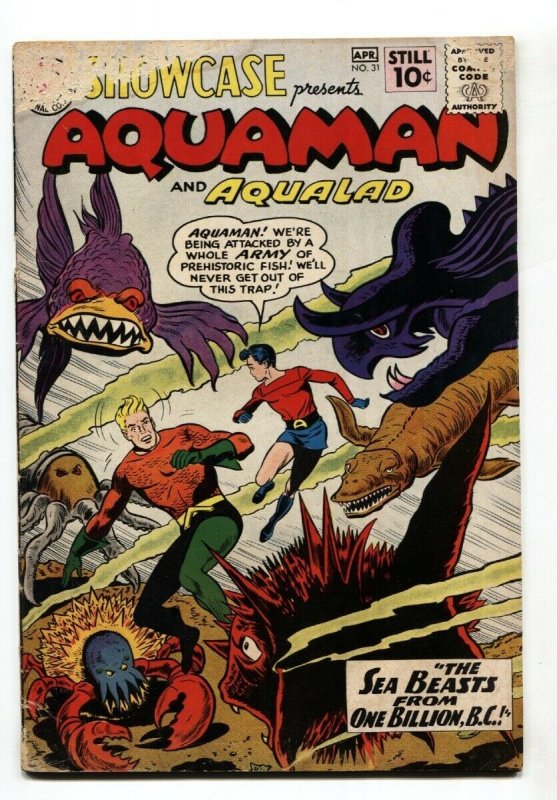 Showcase Comics #31 (DC Comics, 1961), raw, ungraded comic book — front cover