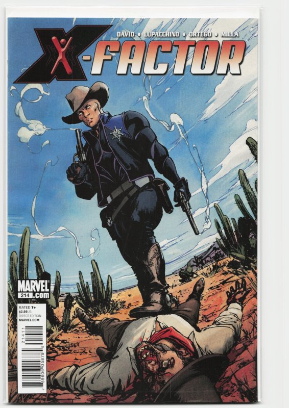 X-Factor #214 (Marvel Comics, 2011), raw, ungraded comic book — front cover