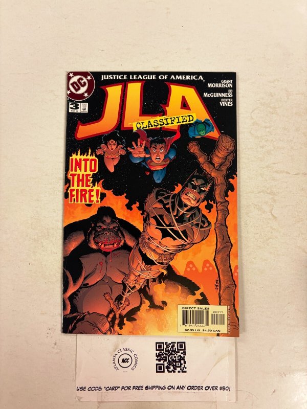 JLA Classified #3 (DC Comics, 2005), raw comic book in NM condition — front cover