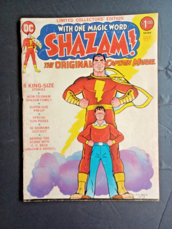 Shazam DC Treasury Edition C-21 - 1973 - Gd/vg (DC Comics, 1973), raw comic book in GD/VG condition — front cover