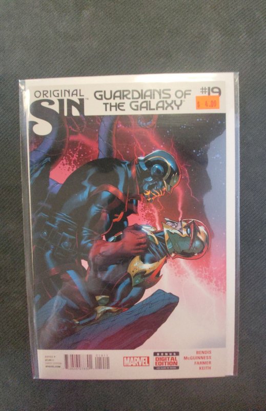 Guardians of the Galaxy #19 (Marvel Comics, 2014), raw, ungraded comic book — front cover